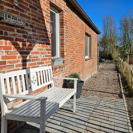 Smittshoern 3 - Nordsee Erdgeschosswohnung Mit Eingezaeunten Garten, Kamin Und Lounge! Altfunnixsiel المظهر الخارجي الصورة